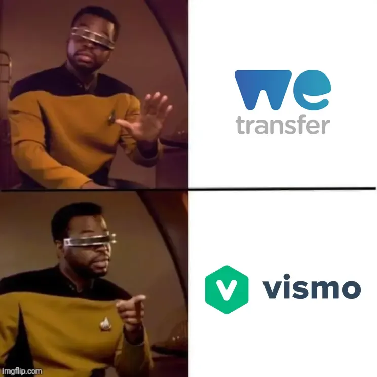 Stop using WeTransfer for AECO - Use Vismo!