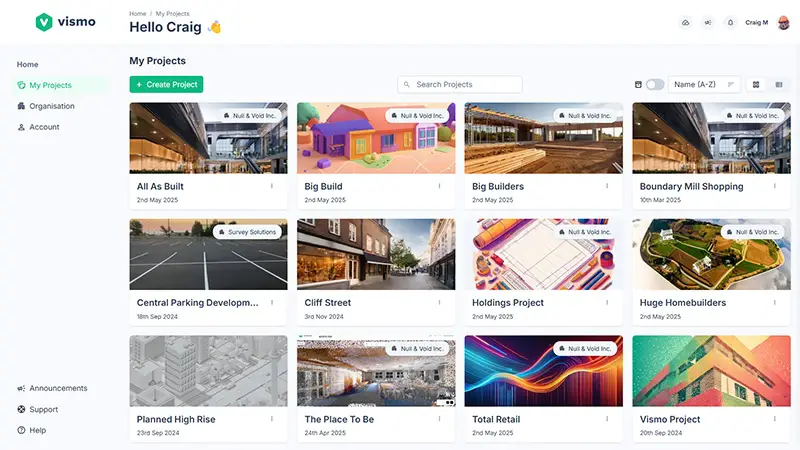 Vismo application